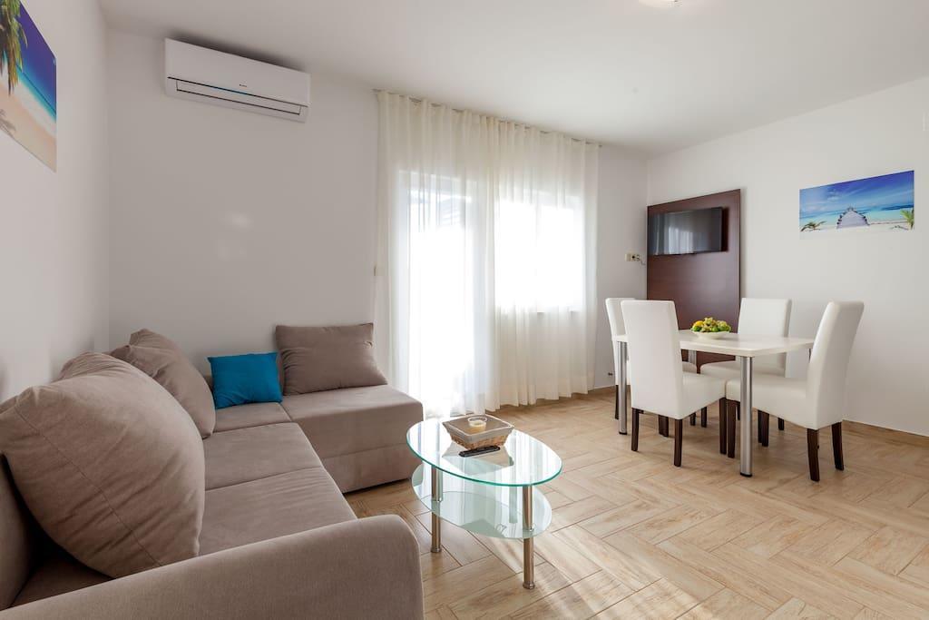 Apartmani Sanja Suta Podstrana Exterior photo
