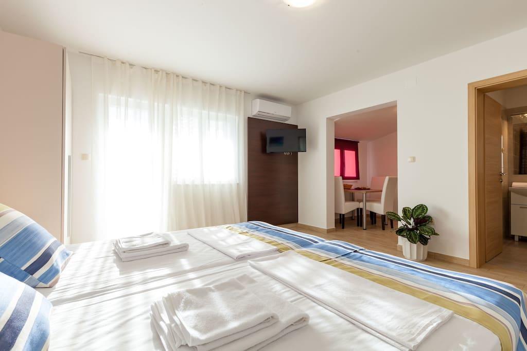 Apartmani Sanja Suta Podstrana Exterior photo